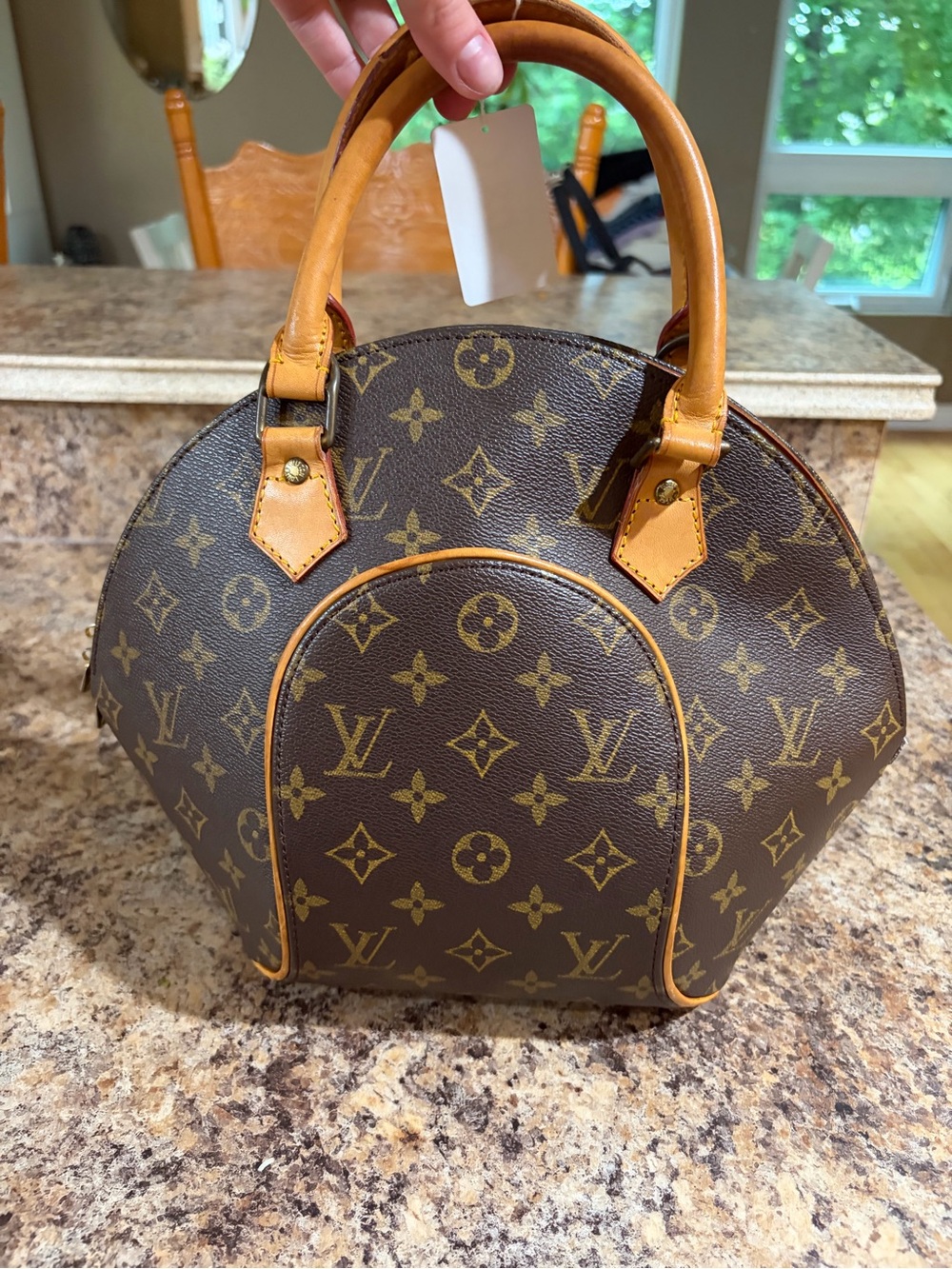 Louis Vuitton Brown Monogram Ellipse PM